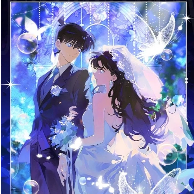 【AWS谷工坊】 名侦探柯国产二创 春日缤纷双闪收藏色纸  代拆