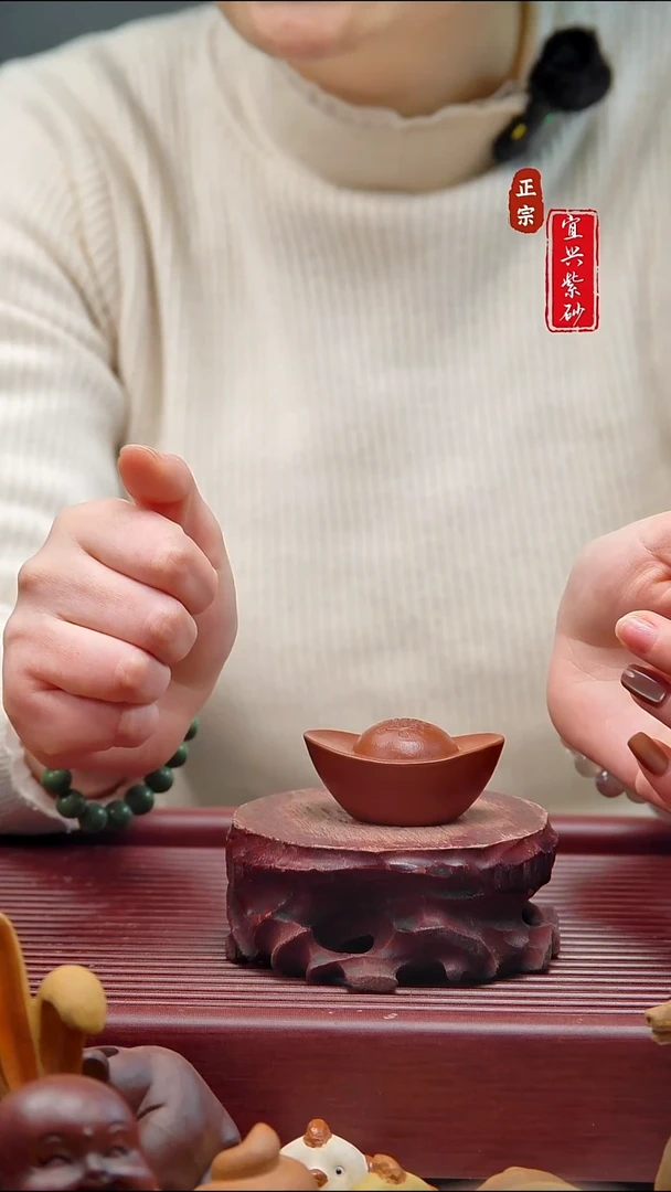 紫砂茶宠宜兴紫砂茶宠摆件