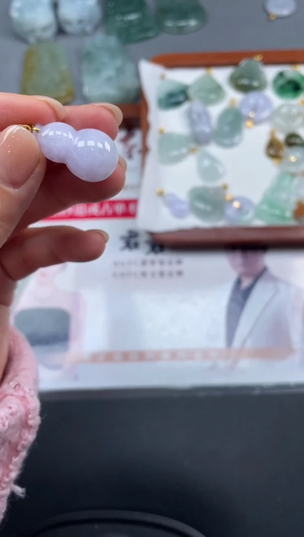 【闪购商品】定制翡翠18K金镶嵌02-19HDJT0118779