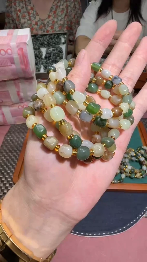 手串未镶嵌和田玉【钰725】02 7021多样性发其一