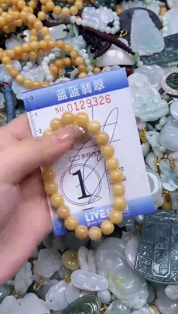 【闪购商品】翡翠颈饰未镶嵌闪购0129326多样性发其一