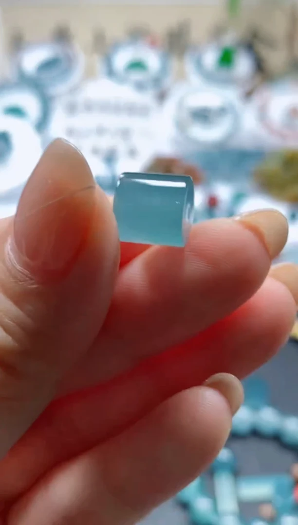 未镶嵌定制翡翠1053886846（卡十桶珠）