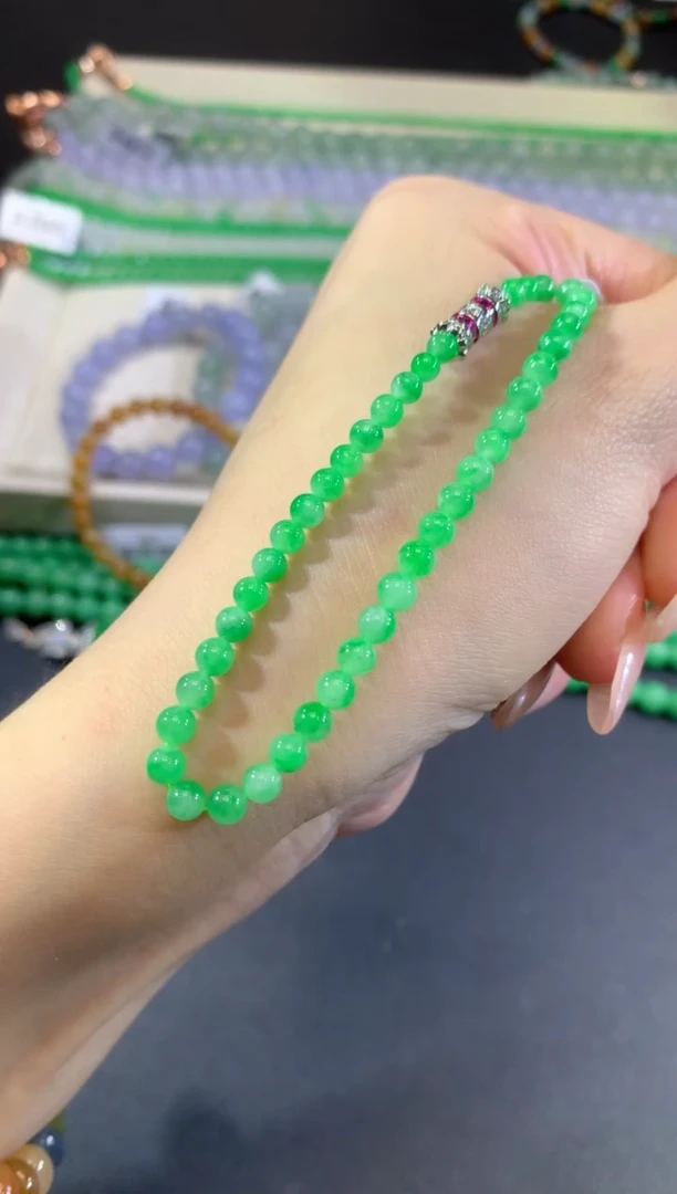 未镶嵌手串翡翠192-手串
