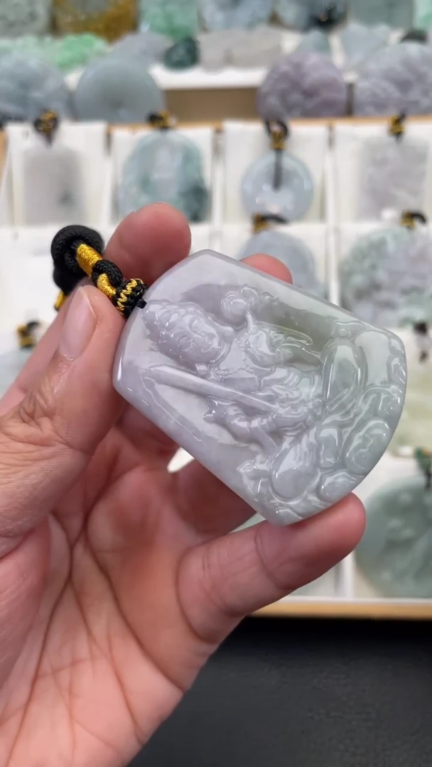 颈饰未镶嵌翡翠天然缅甸翡翠A货342