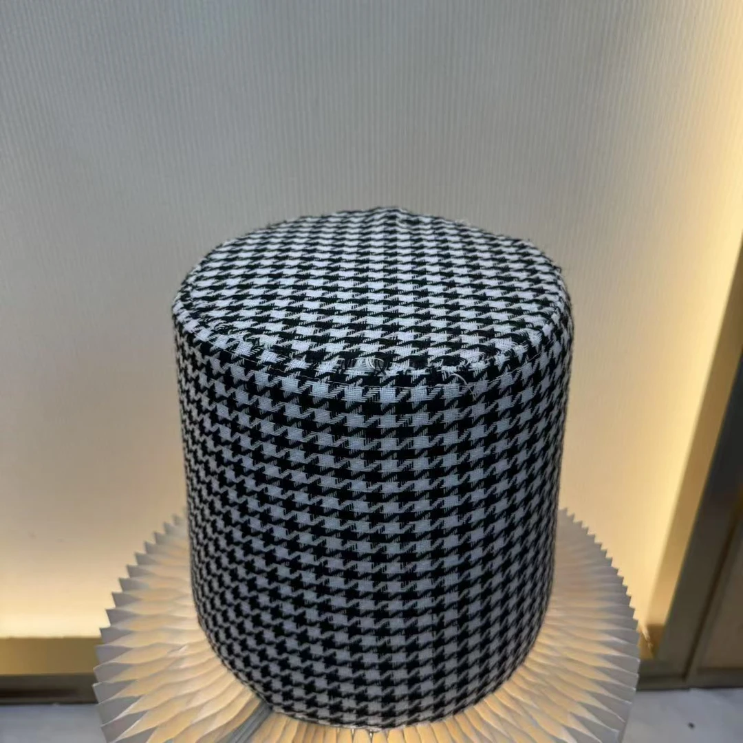 千鸟格换鞋凳 LSY