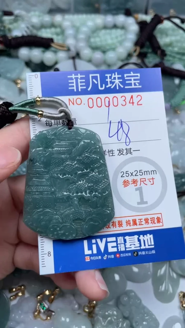 【闪购商品】翡翠颈饰未镶嵌00..0342