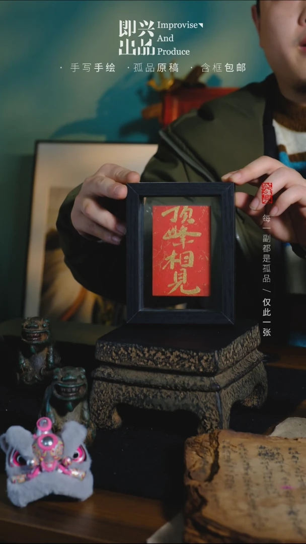 【闪购商品】书法前程似锦 顶峰相见