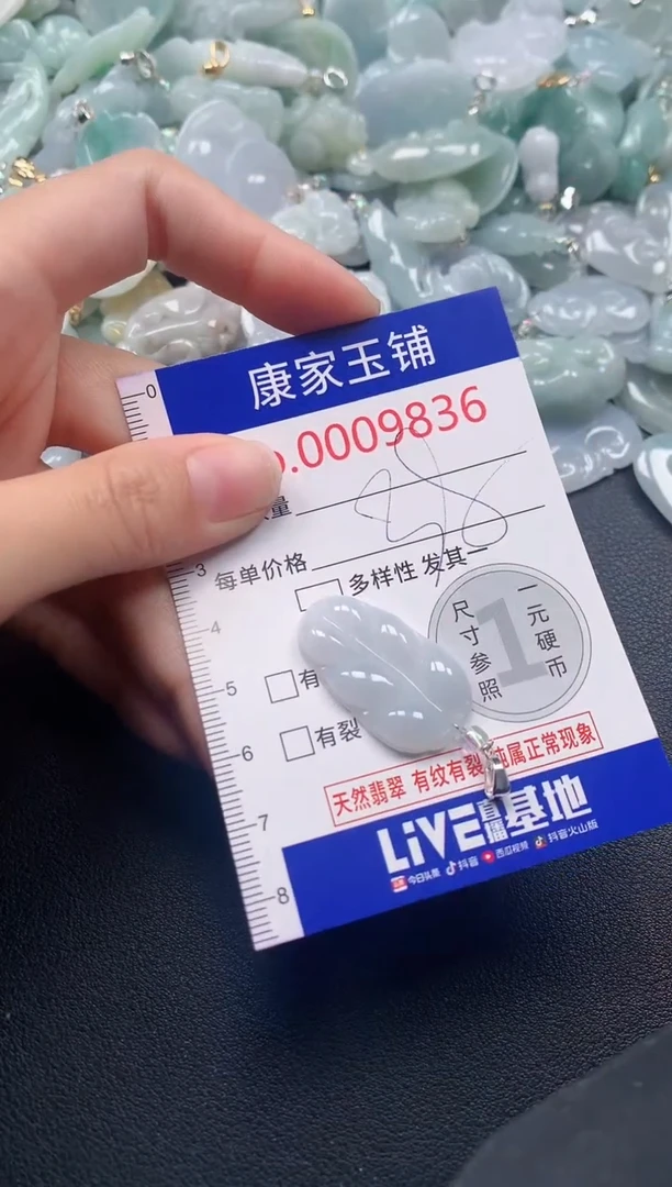 颈饰未镶嵌翡翠9836