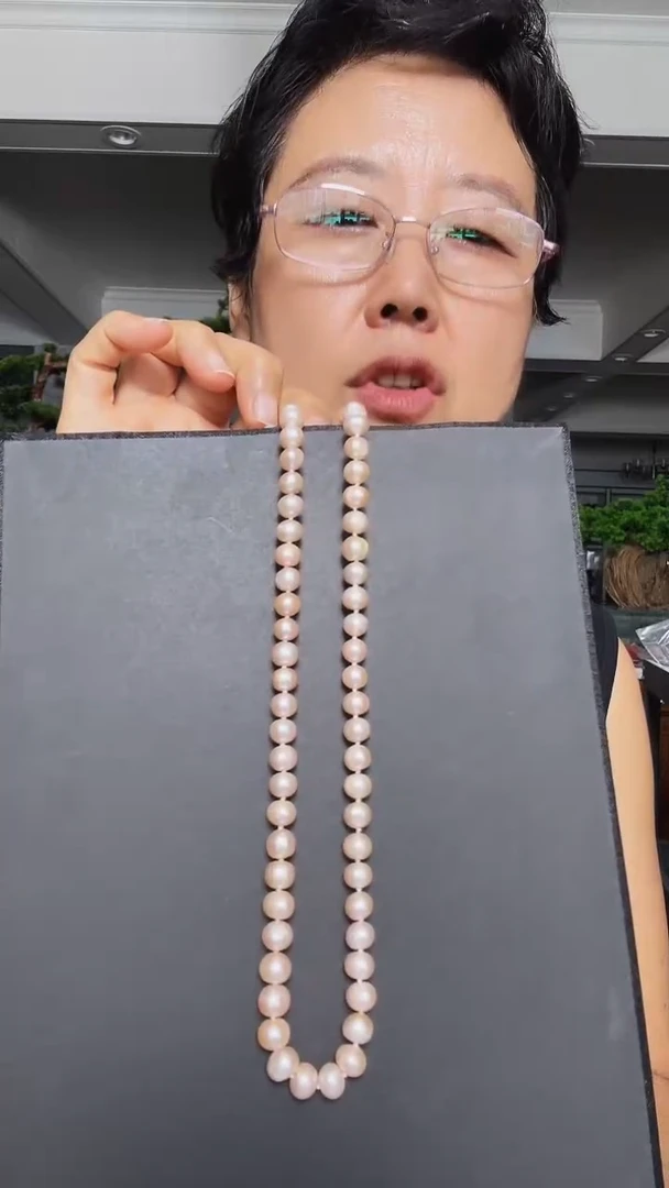 淡水珍珠未镶嵌项链1