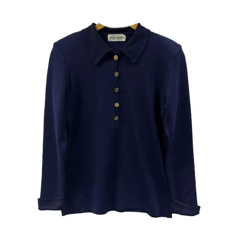 99新 YSL/圣罗兰 海囤 YSL圣罗兰M码/xyl40992长袖