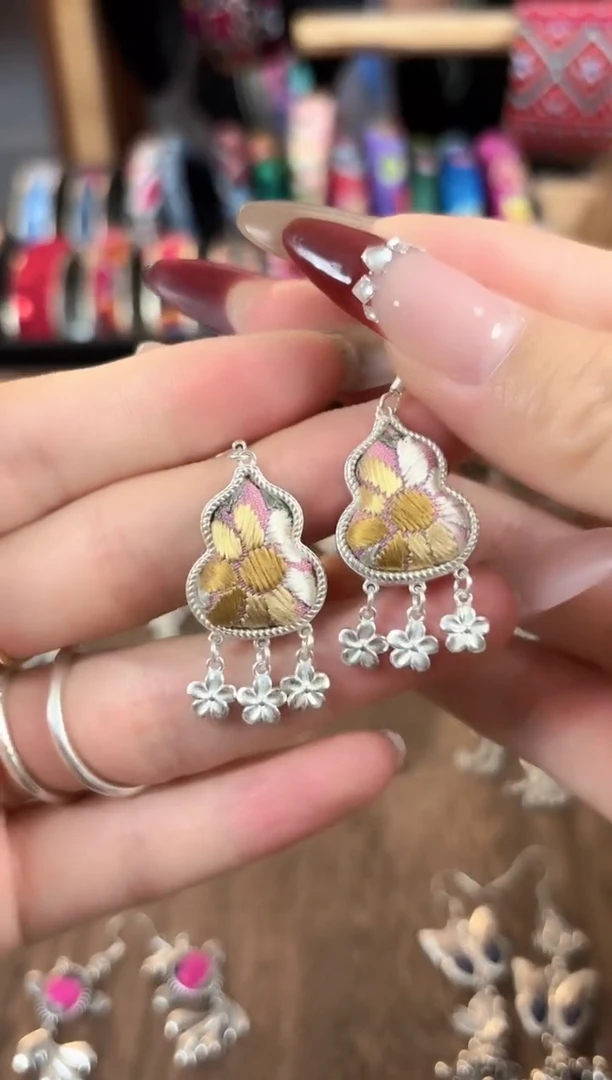 织绣织绣彩云南阁老绣饰品034