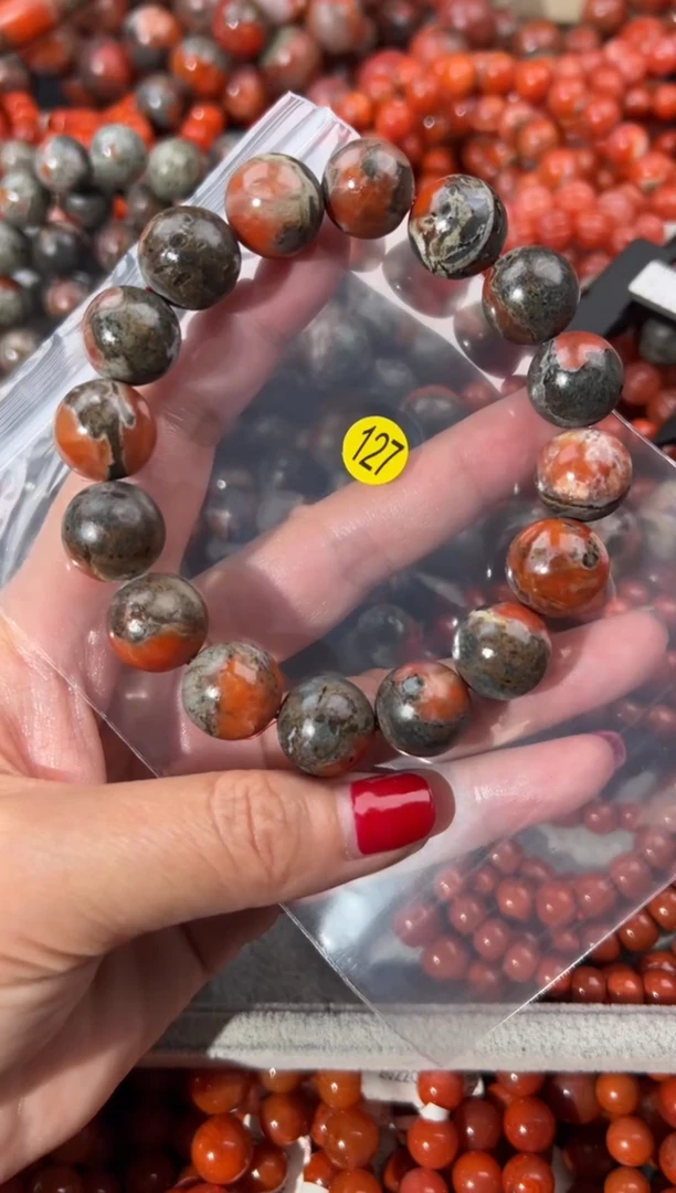 未镶嵌手串南红玛瑙14+