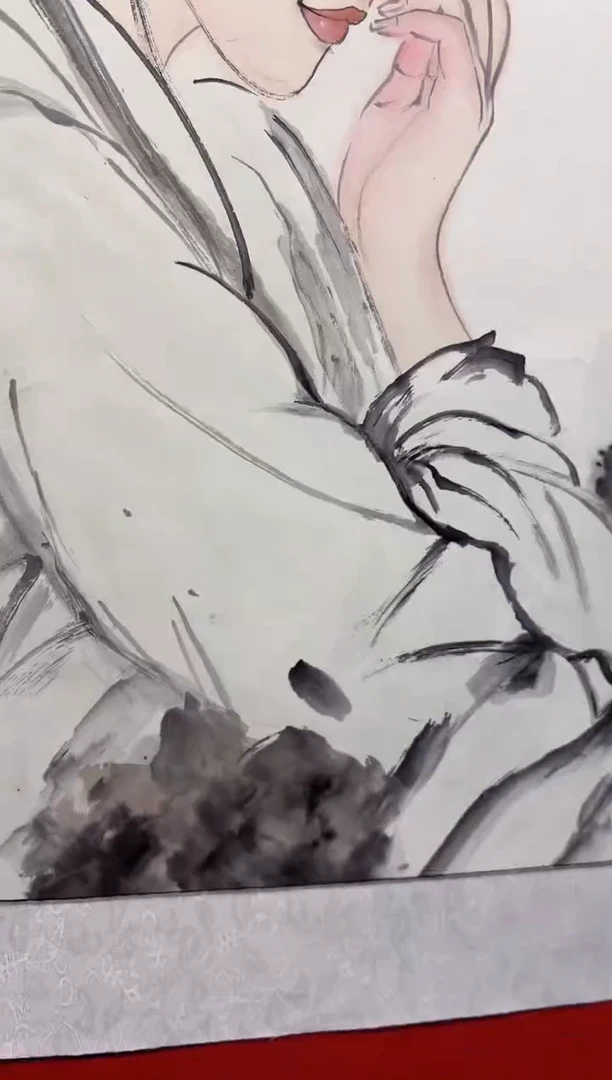 国画秦燕格国画手绘作品Y34
