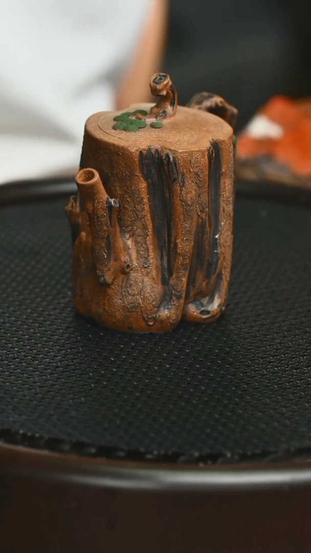 紫砂茶宠豆*大精工全手花器555