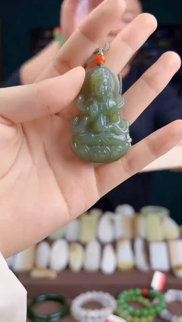 【闪购商品】和田玉颈饰未镶嵌ZZ 拍一发一 多样性发货