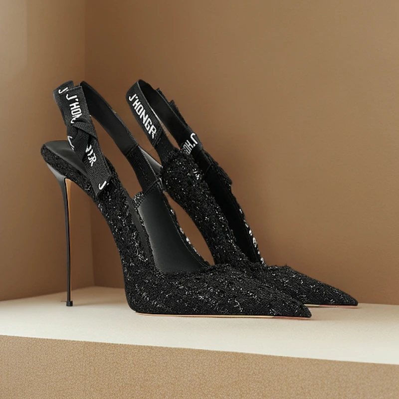 爆款法式单跟鞋女2025爆款洋气秋冬新款气质高端时尚百搭高跟鞋