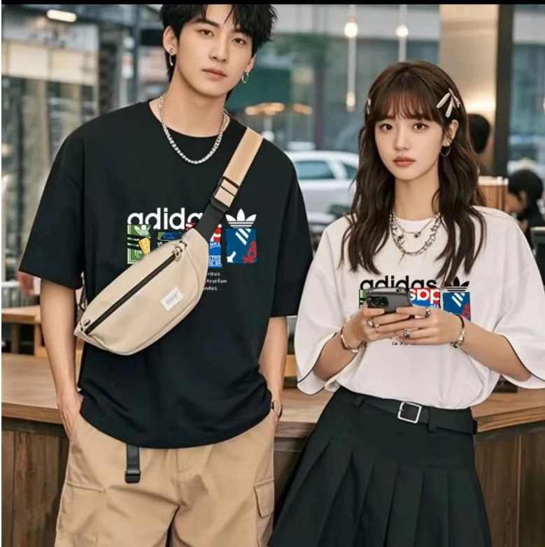 支持鉴定重磅新疆长绒棉短袖圆领云柔水光T打底衫男女纯棉T恤21