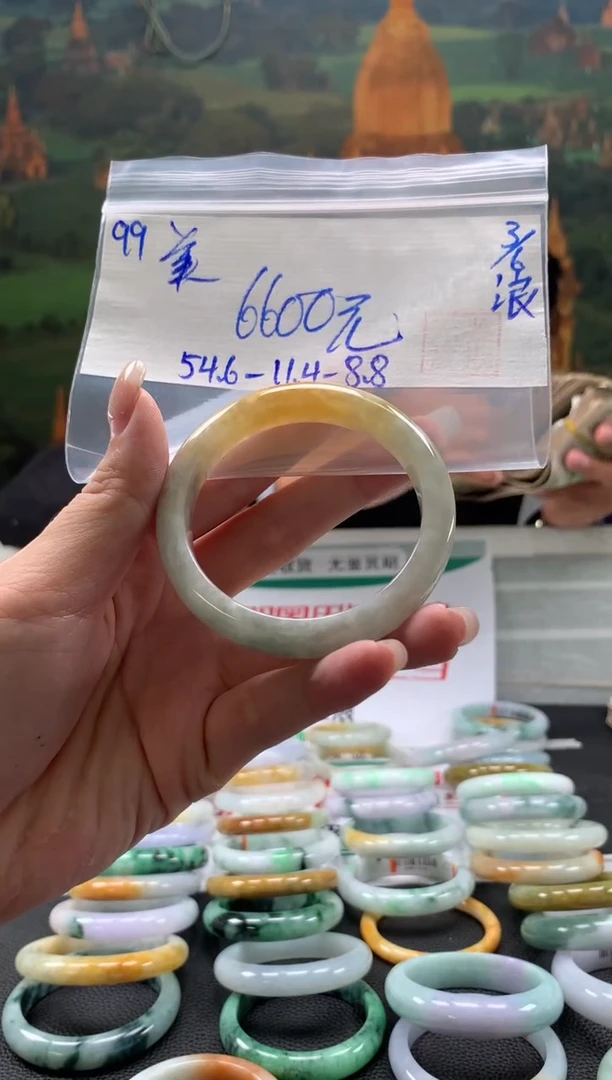 翡翠手镯未镶嵌翡翠手镯 下单联系小耳机#99