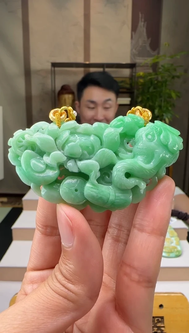 吊坠(赠链)未镶嵌翡翠XM@@960Q7J05452