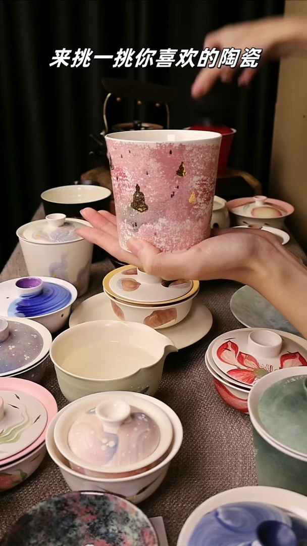 ??超级好看的千佛猪口