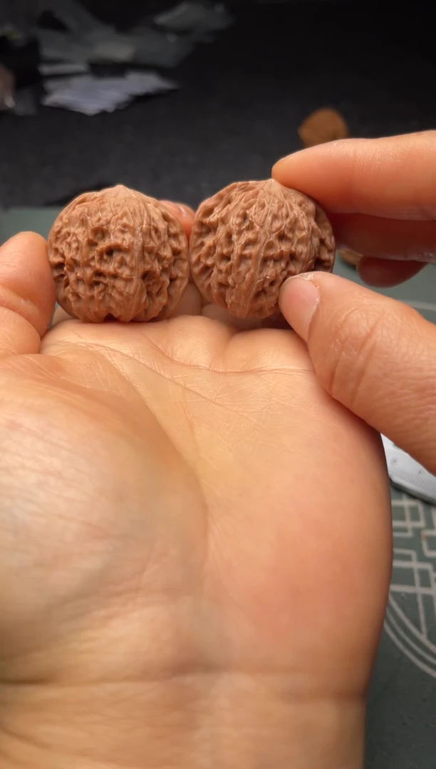 把件文玩核桃w305  磨盘 33尺