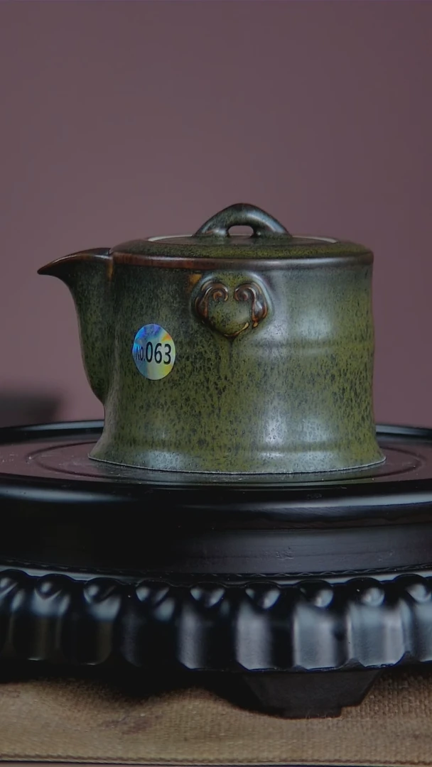 景韵堂仿清茶叶末釉