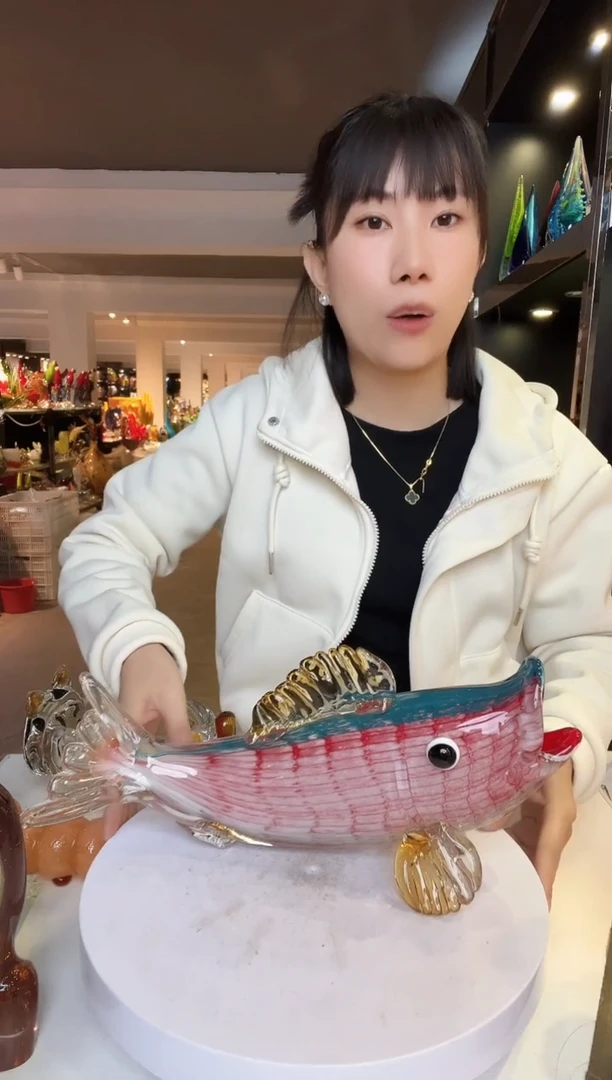 【闪购商品】茶盏琉璃摆件家居摆件
