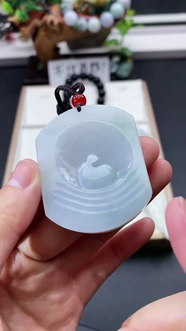 颈饰未镶嵌翡翠天然缅甸A货翡翠