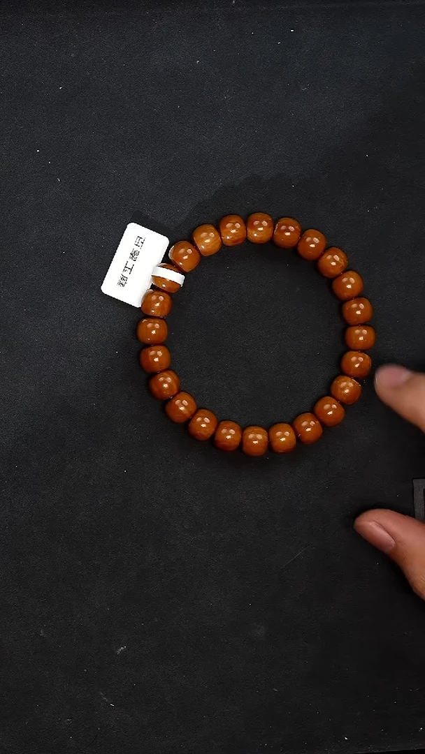 手串紫金鼠7309微花咖黄皮实心老型卡10x9尺寸