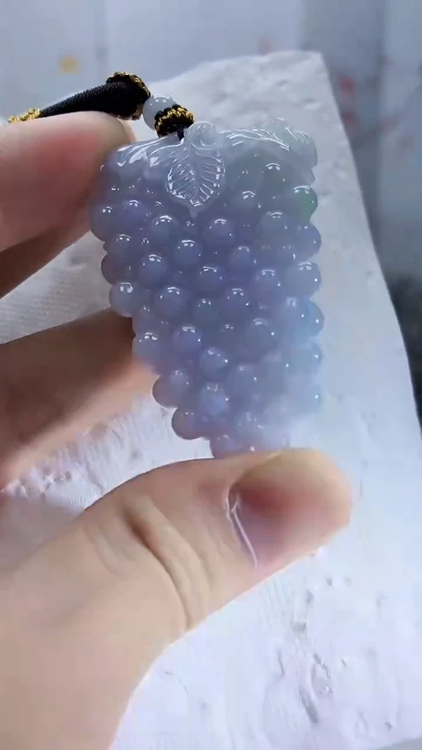 未镶嵌定制翡翠5060bb-毛货挂件41