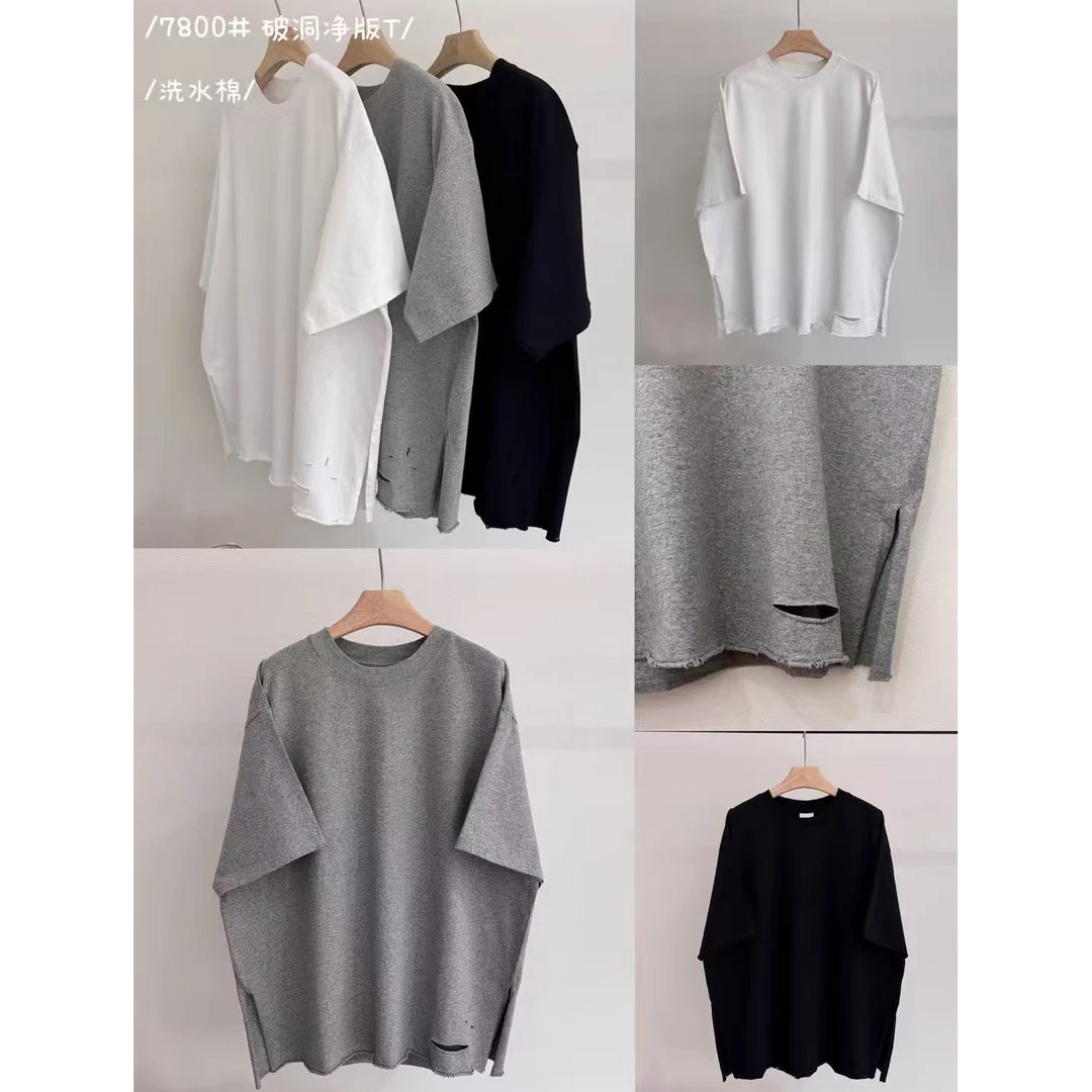 皇冠2025百搭宽松刺绣字母夏季短袖