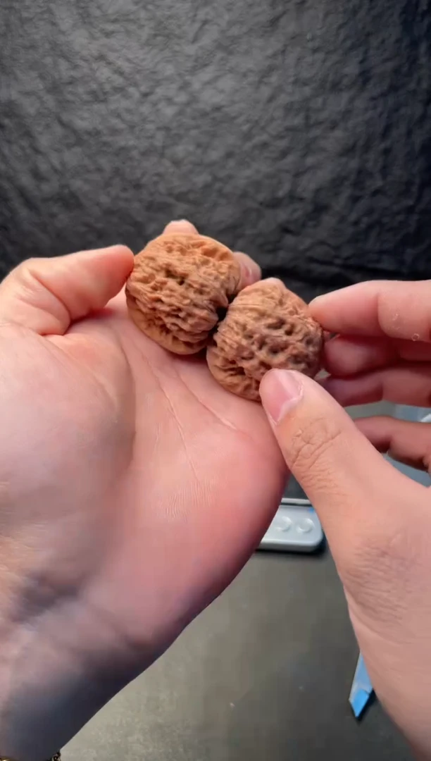 吊坠文玩核桃平谷凹底44