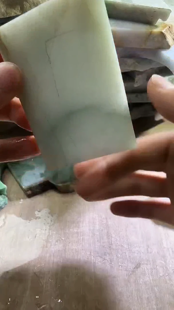 裸石翡翠天然翡翠A货花312