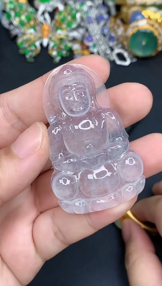 颈饰未镶嵌翡翠607-春日珠宝