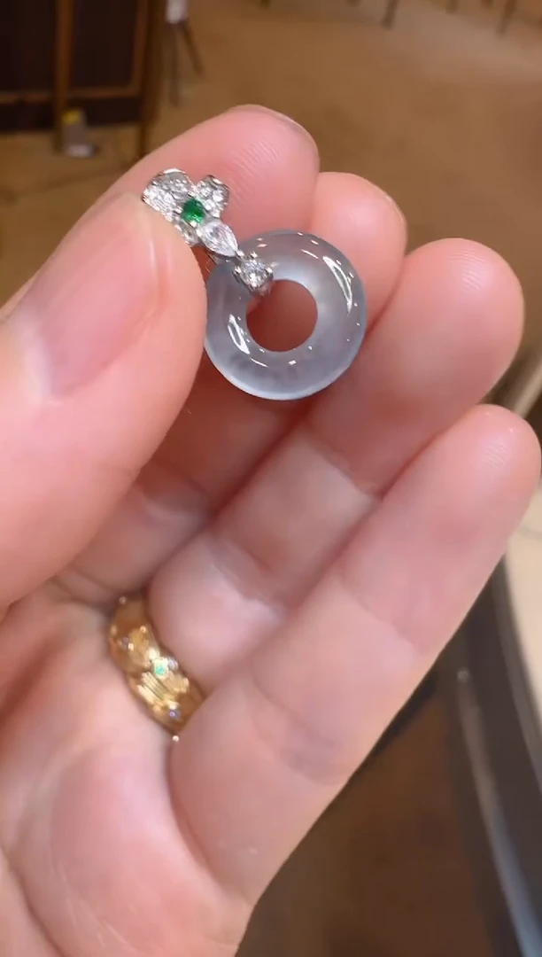 【闪购商品】翡翠吊坠(不含链)银S925镶嵌多样性团购发一件