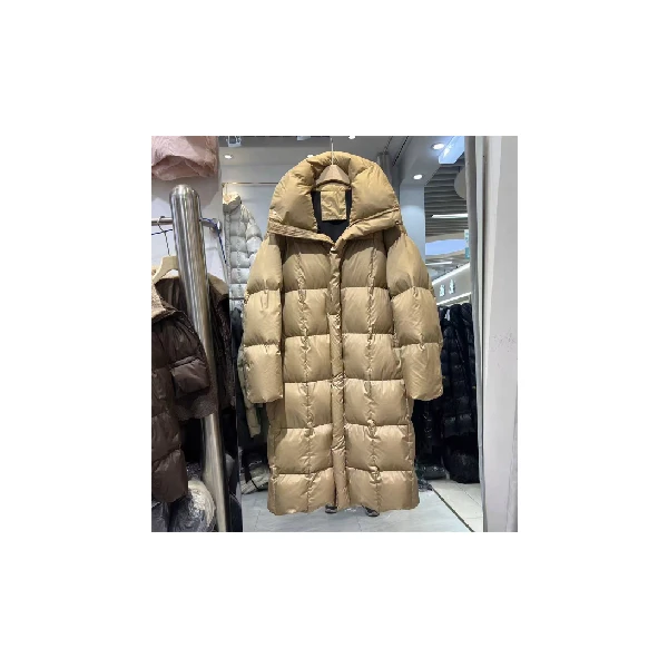 立体刺绣字母宽松直筒棉服1133