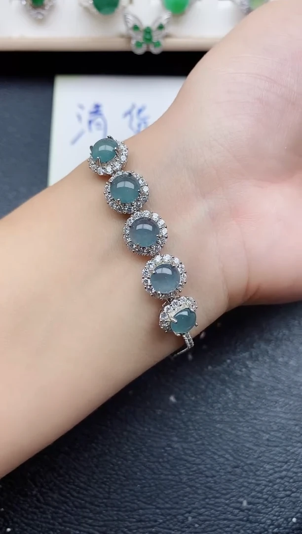 【闪购商品】翡翠戒指银S925镶嵌11111