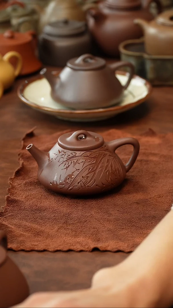 茶壶紫砂原矿宜兴紫砂茶壶