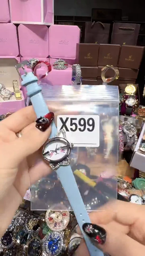 石英机芯不锈钢不锈钢直播定闪专用