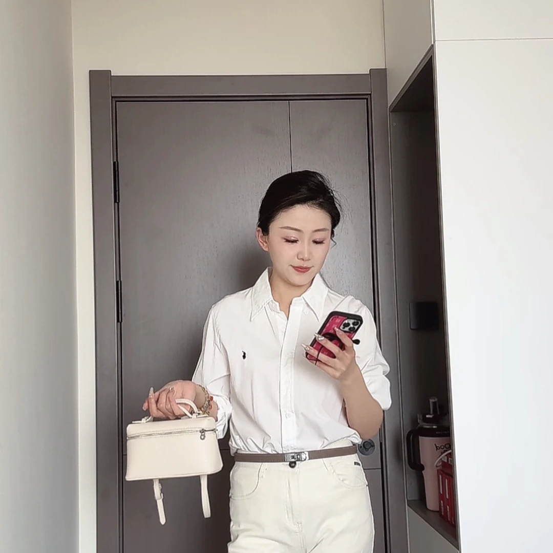 清仓No退no换  简约气质休闲刺长袖衬衫