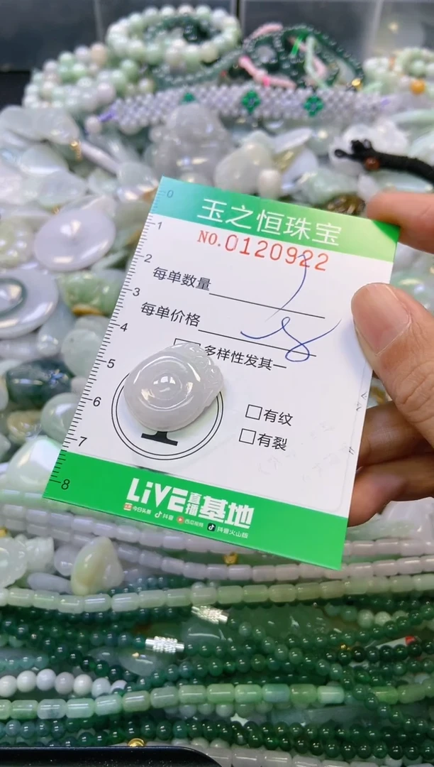 翡翠未镶嵌颈饰闪购0120922