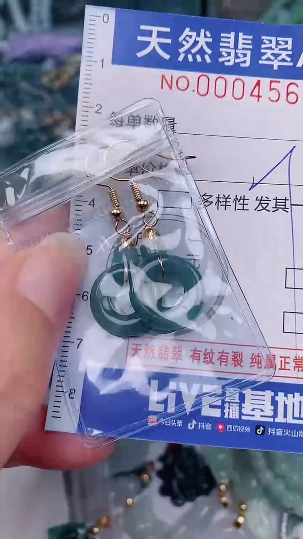 翡翠未镶嵌颈饰00004564