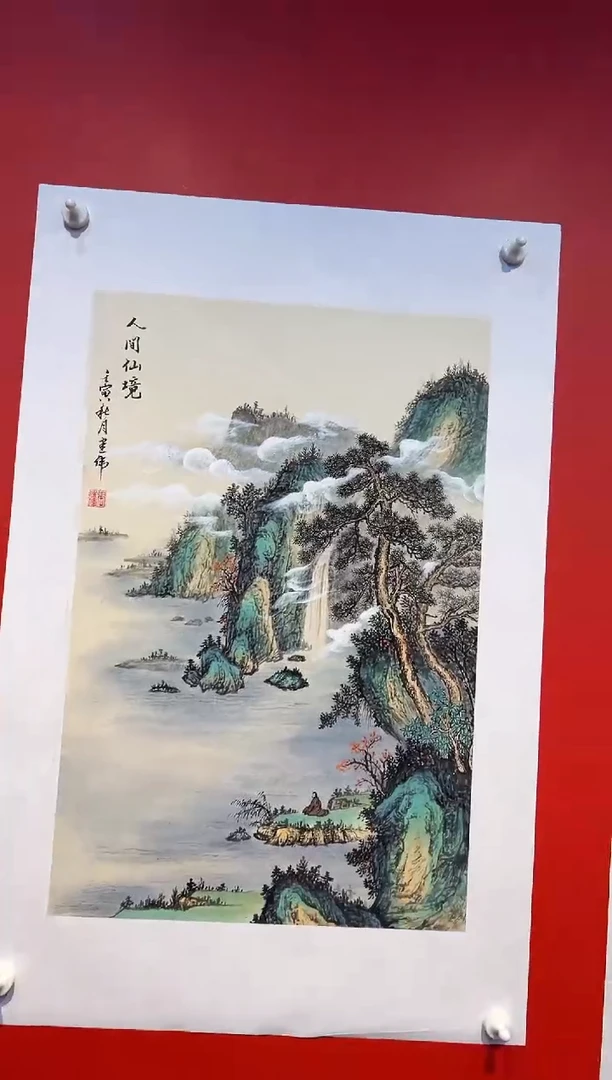 国画张建伟老师国画作品