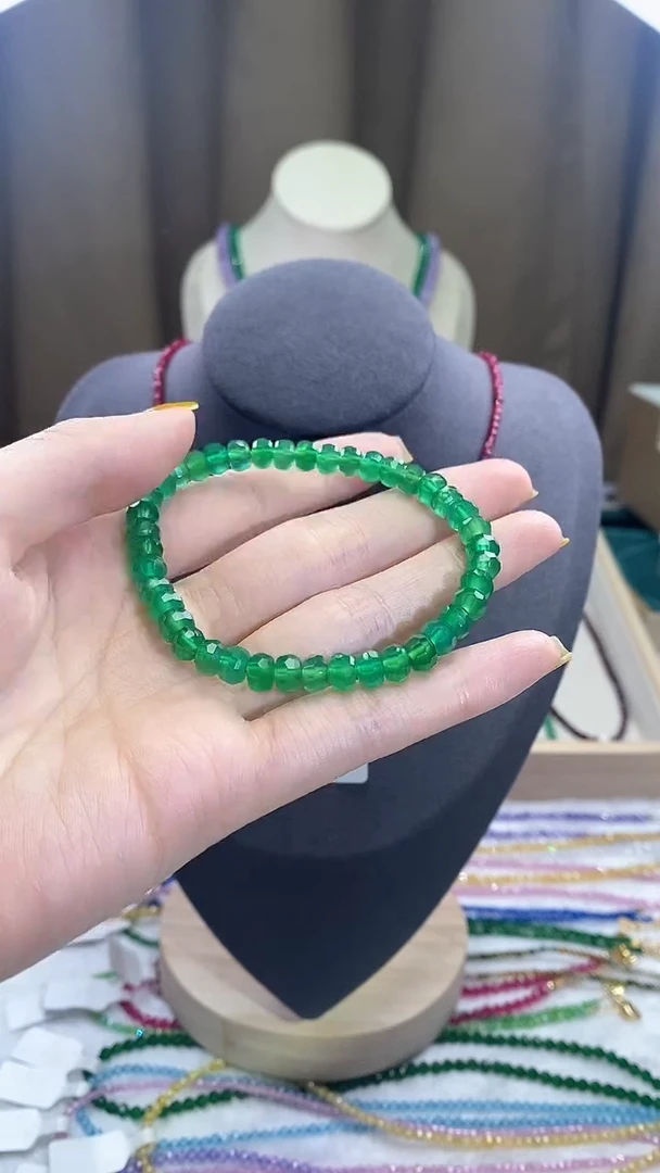 【闪购商品】祖母绿手链未镶嵌诗宁甄选珠宝SYZB40