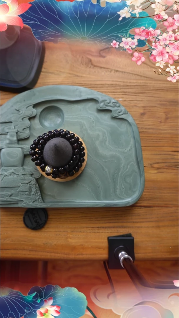 09风化菩提双圈的黑色