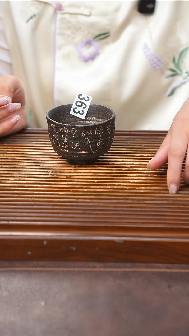 万古烧粗陶手工茶具