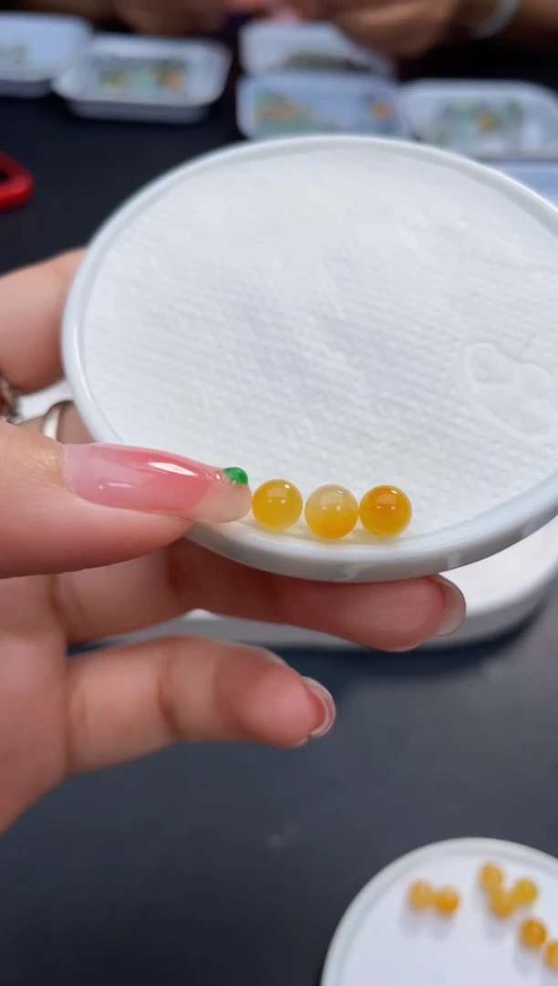 未镶嵌定制翡翠小*萄啊A288
