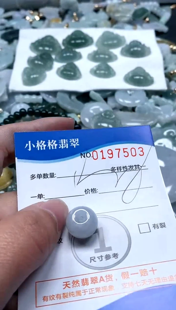 【闪购商品】翡翠颈饰未镶嵌闪购商品0197503