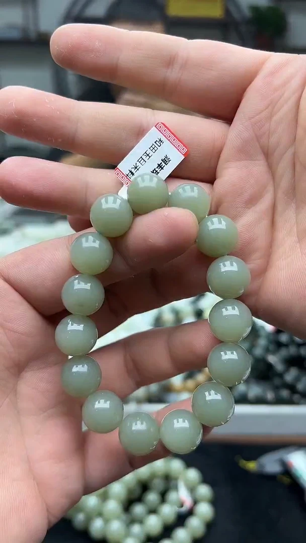 未镶嵌手串和田玉新疆且末迪克兰14