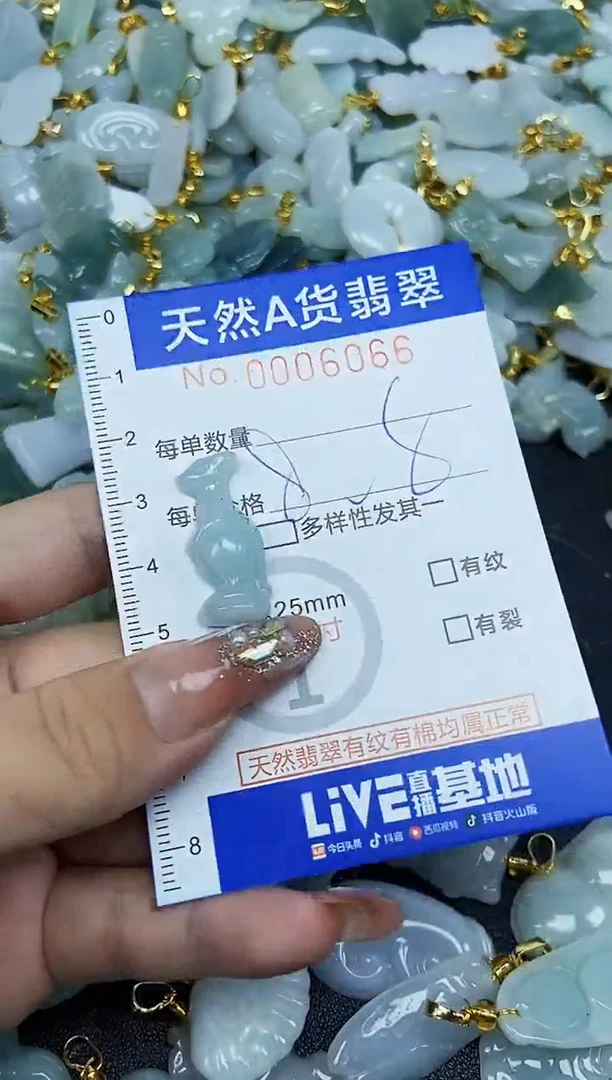 翡翠未镶嵌颈饰天然A货翡翠